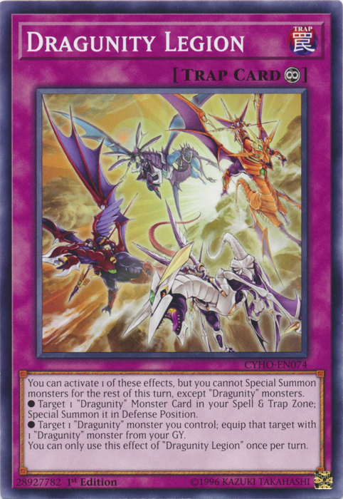 Dragunity Legion [CYHO-EN074] Common Yu-Gi-Oh!