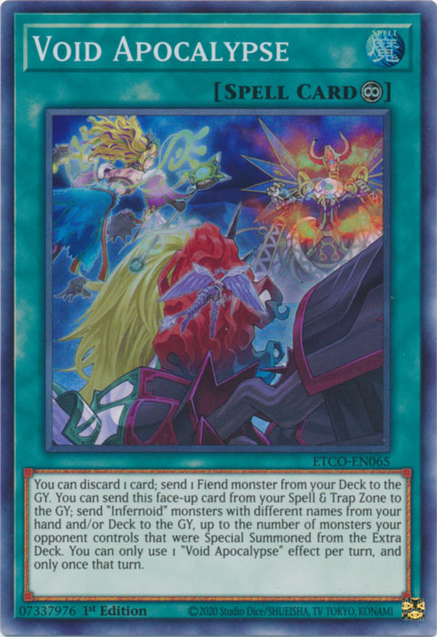 Void Apocalypse [ETCO-EN065] Super Rare Yu-Gi-Oh!
