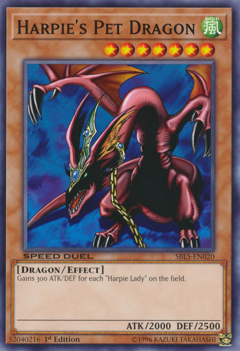 Harpie's Pet Dragon [SBLS-EN020] Common Yu-Gi-Oh!