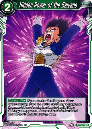 Hidden Power of the Saiyans (BT7-072) [Assault of the Saiyans] Dragon Ball Super