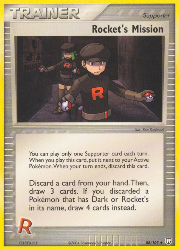 Rocket's Mission (88/109) [EX: Team Rocket Returns] Pokémon