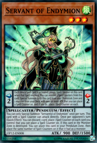 Servant of Endymion [OP12-EN008] Super Rare Yu-Gi-Oh!