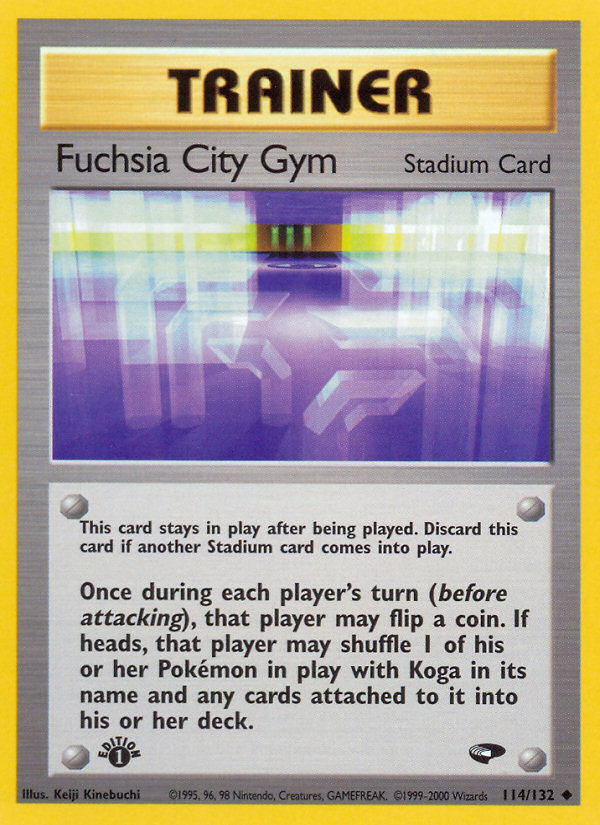 Fuchsia City Gym (114/132) [Gym Challenge 1st Edition] Pokémon
