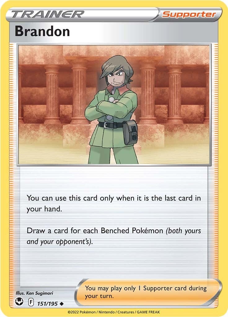 Brandon (151/195) [Sword & Shield: Silver Tempest] Pokémon