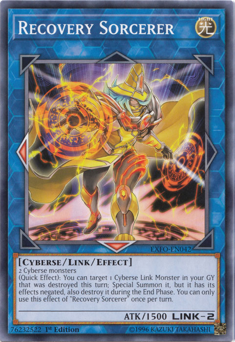 Recovery Sorcerer [EXFO-EN042] Common Yu-Gi-Oh!