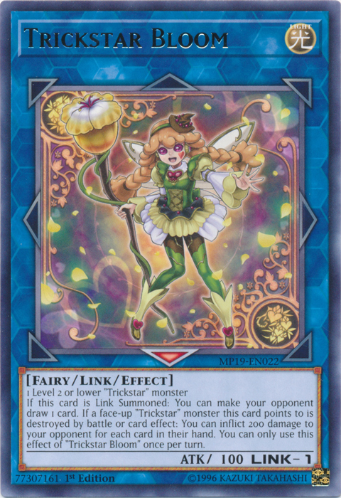 Trickstar Bloom [MP19-EN022] Rare Yu-Gi-Oh!