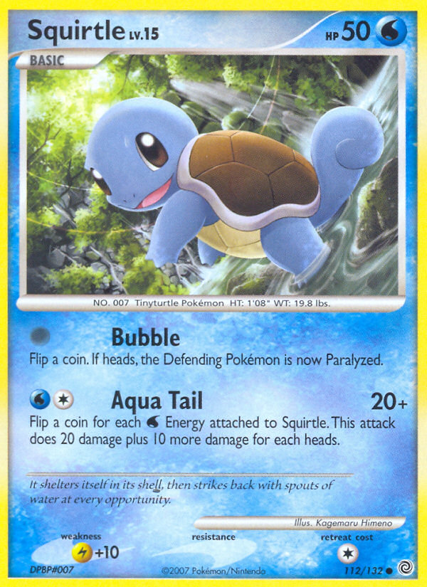 Squirtle (112/132) [Diamond & Pearl: Secret Wonders] Pokémon