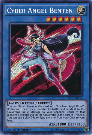 Cyber Angel Benten [DRL3-EN012] Secret Rare Yu-Gi-Oh!