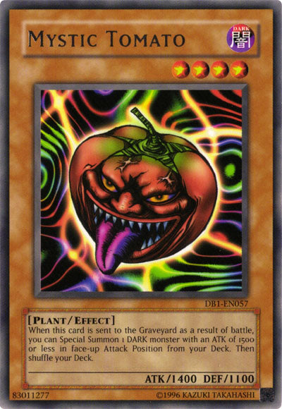 Mystic Tomato [DB1-EN057] Rare Yu-Gi-Oh!