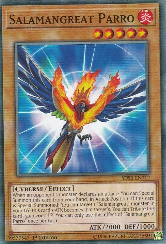 Salamangreat Parro [SDSB-EN012] Common Yu-Gi-Oh!