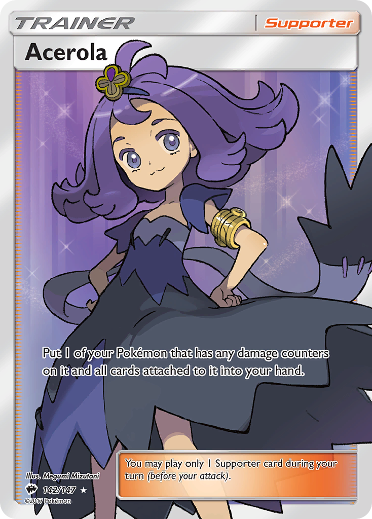 Acerola (142/147) [Sun & Moon: Burning Shadows] Pokémon