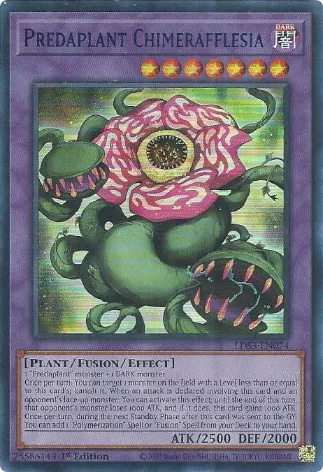 Predaplant Chimerafflesia (Blue) [LDS3-EN074] Ultra Rare Yu-Gi-Oh!