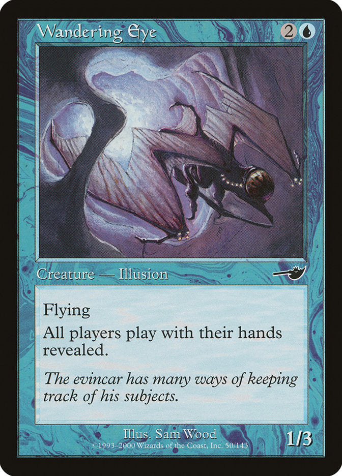 Wandering Eye [Nemesis] Magic: The Gathering