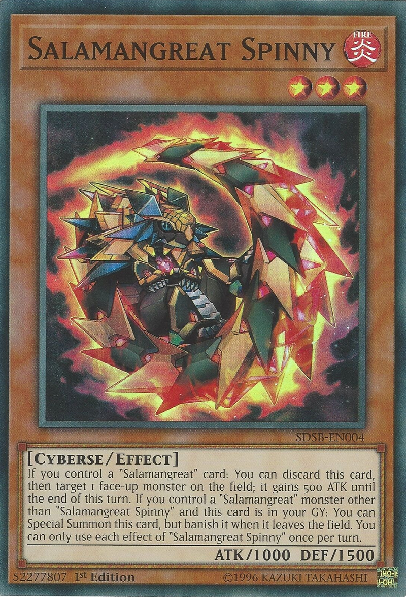 Salamangreat Spinny [SDSB-EN004] Super Rare Yu-Gi-Oh!