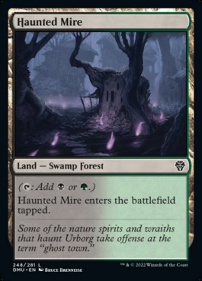 Haunted Mire [Dominaria United] Magic: The Gathering