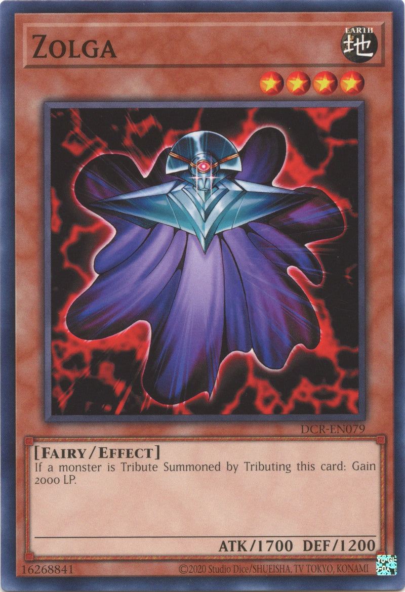 Zolga (25th Anniversary) [DCR-EN079] Common Yu-Gi-Oh!