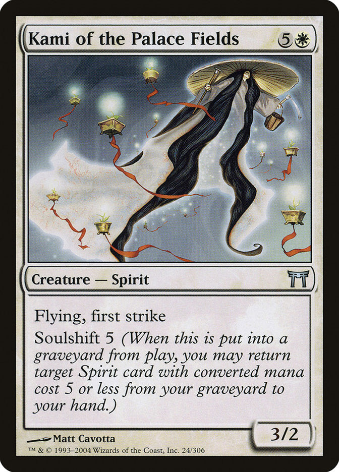 Kami of the Palace Fields [Champions of Kamigawa] Magic: The Gathering