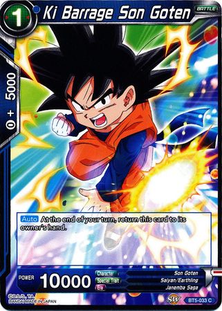 Ki Barrage Son Goten (BT5-033) [Miraculous Revival] Dragon Ball Super