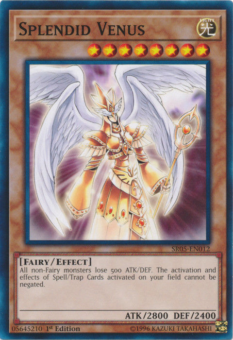 Splendid Venus [SR05-EN012] Common Yu-Gi-Oh!