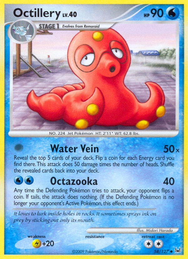 Octillery (58/127) [Platinum: Base Set] Pokémon