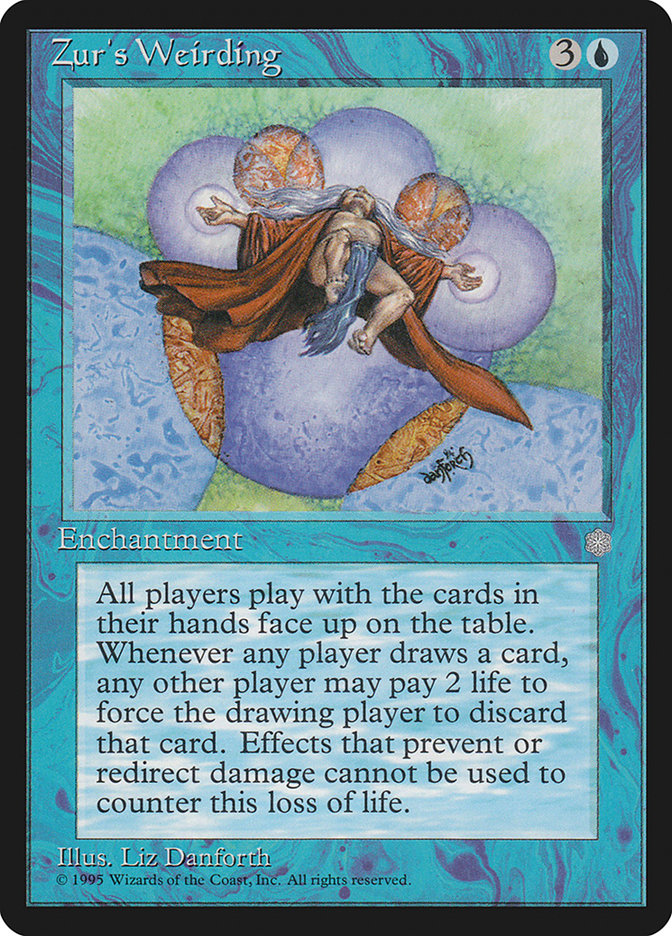 Zur's Weirding [Ice Age] Magic: The Gathering