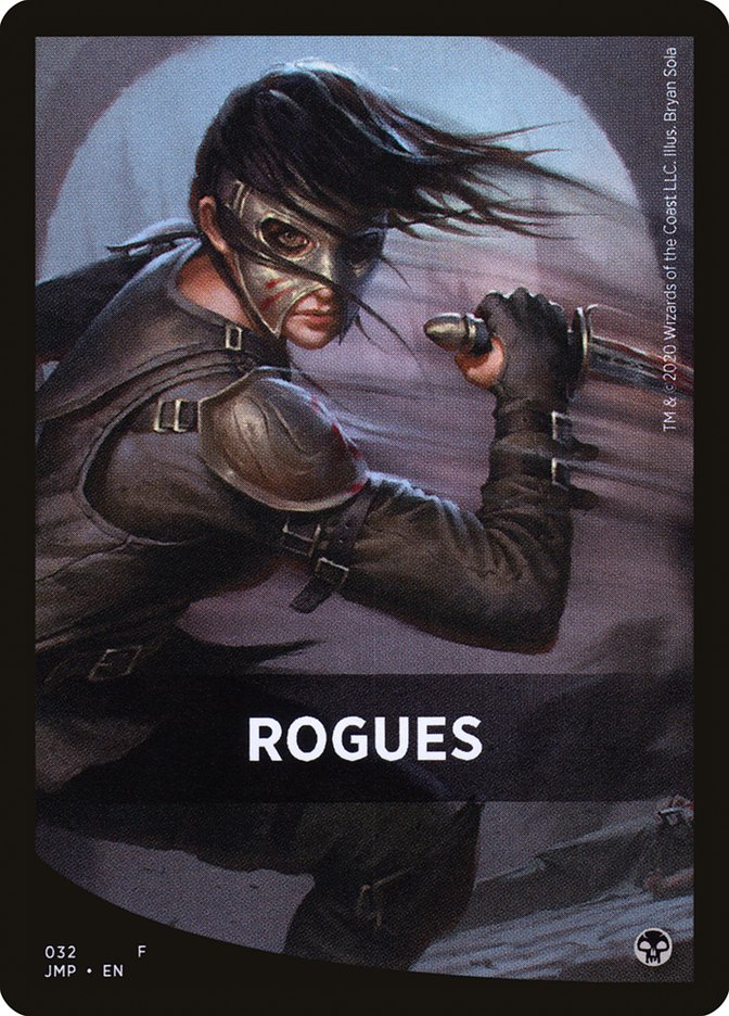 Rogues Theme Card [Jumpstart Front Cards] Magic: The Gathering