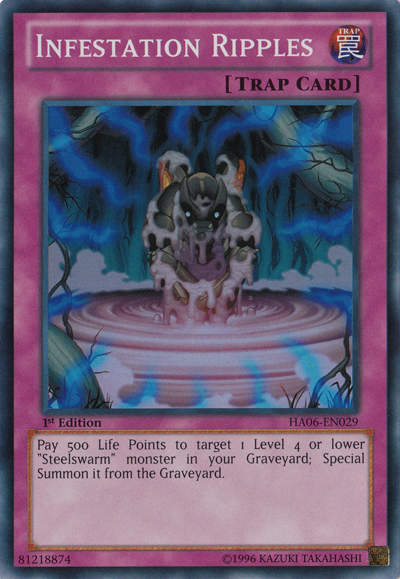 Infestation Ripples [HA06-EN029] Super Rare Yu-Gi-Oh!