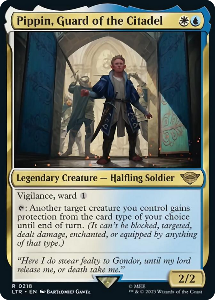 Pippin, Guard of the Citadel [The Lord of the Rings: Tales of Middle-Earth] Magic: The Gathering