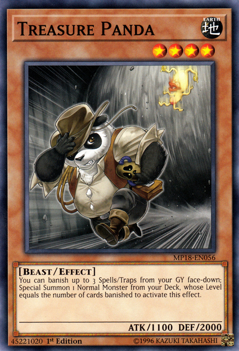 Treasure Panda [MP18-EN056] Common Yu-Gi-Oh!