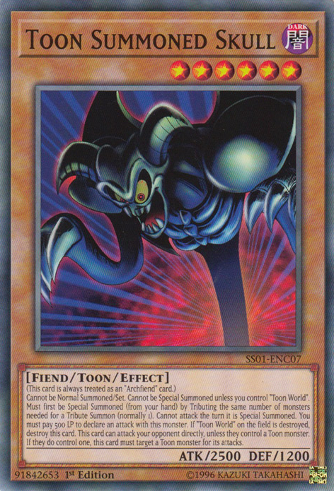 Toon Summoned Skull [SS01-ENC07] Common Yu-Gi-Oh!