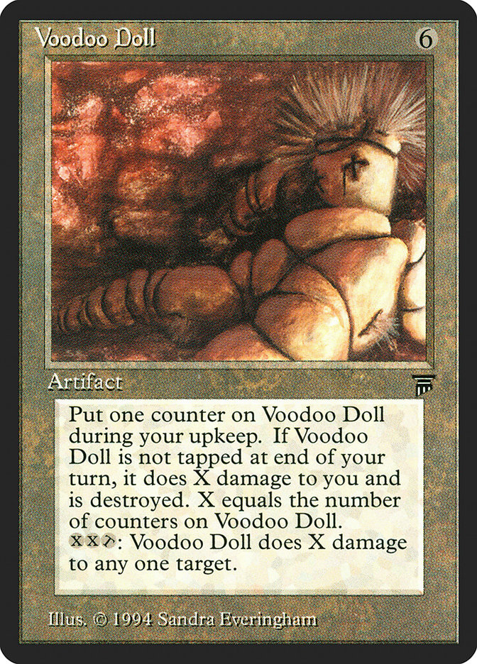 Voodoo Doll [Legends] Magic: The Gathering