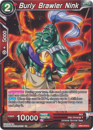 Burly Brawler Nink (DB2-018) [Divine Multiverse] Dragon Ball Super