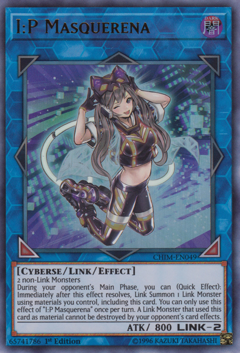 I:P Masquerena [CHIM-EN049] Ultra Rare Yu-Gi-Oh!