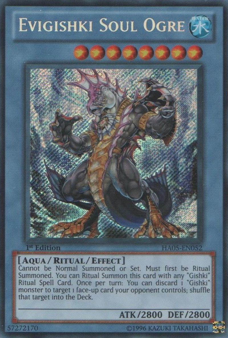 Evigishki Soul Ogre [HA05-EN052] Secret Rare Yu-Gi-Oh!