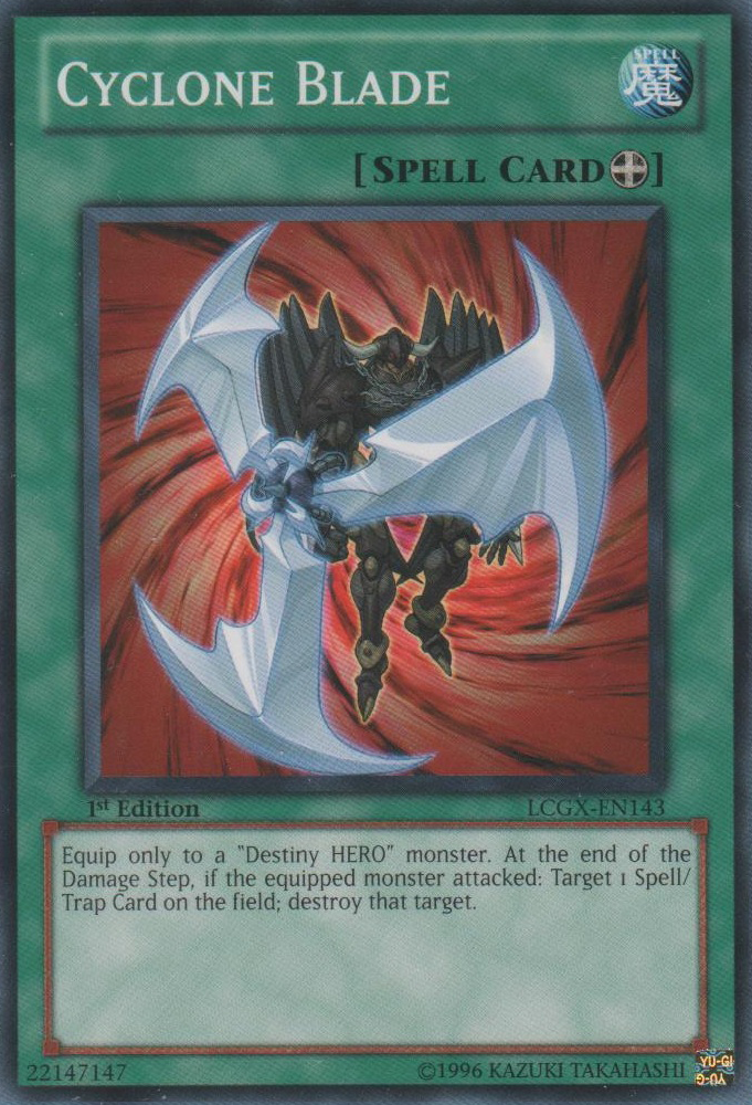 Cyclone Blade [LCGX-EN143] Common Yu-Gi-Oh!