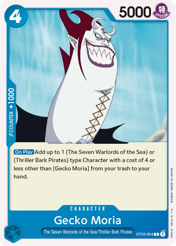 Gecko Moria [Starter Deck: The Seven Warlords of The Sea] Bandai