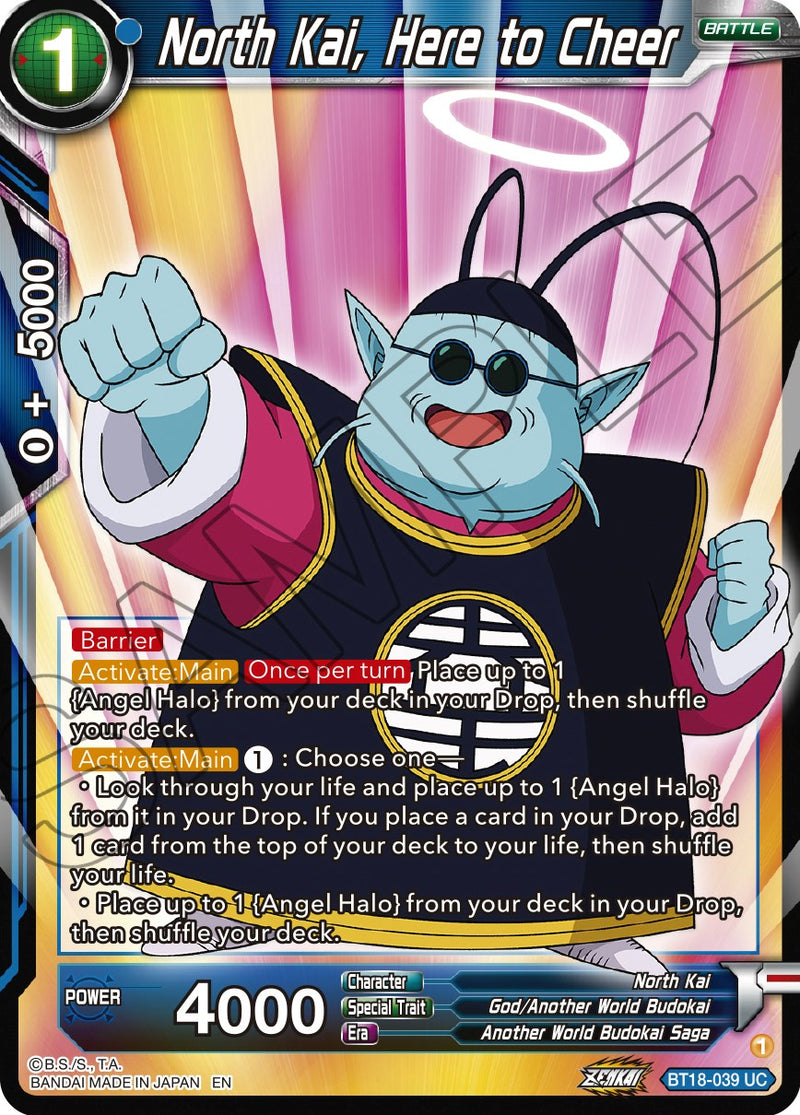 North Kai, Here to Cheer (BT18-039) [Dawn of the Z-Legends] Dragon Ball Super