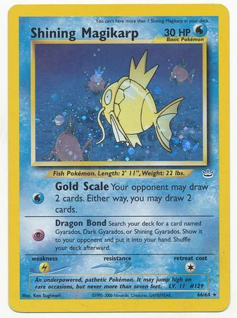 Shining Magikarp (66/64) [Neo Revelation Unlimited] Pokémon