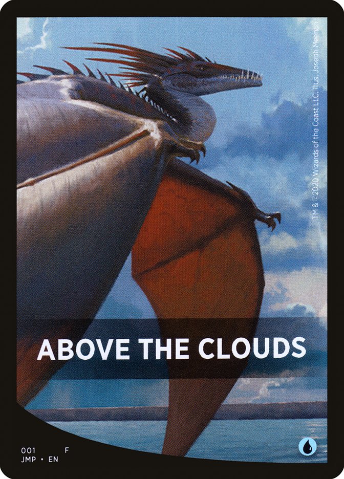 Above the Clouds Theme Card [Jumpstart Front Cards] Magic: The Gathering