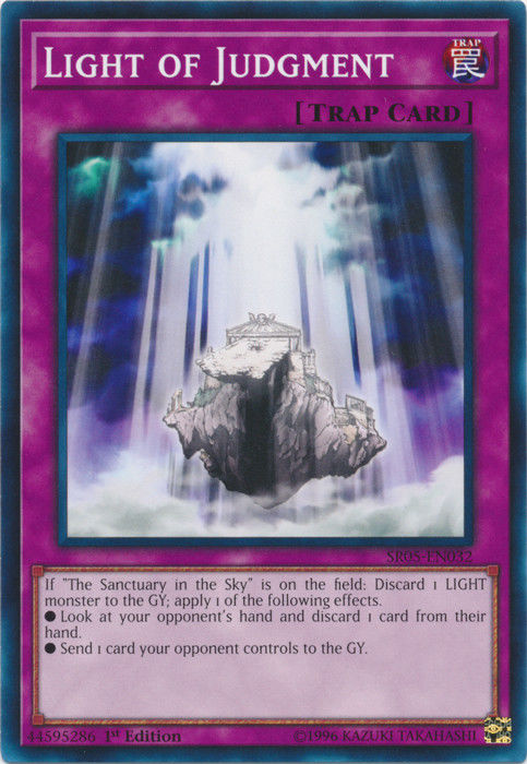 Light of Judgment [SR05-EN032] Common Yu-Gi-Oh!