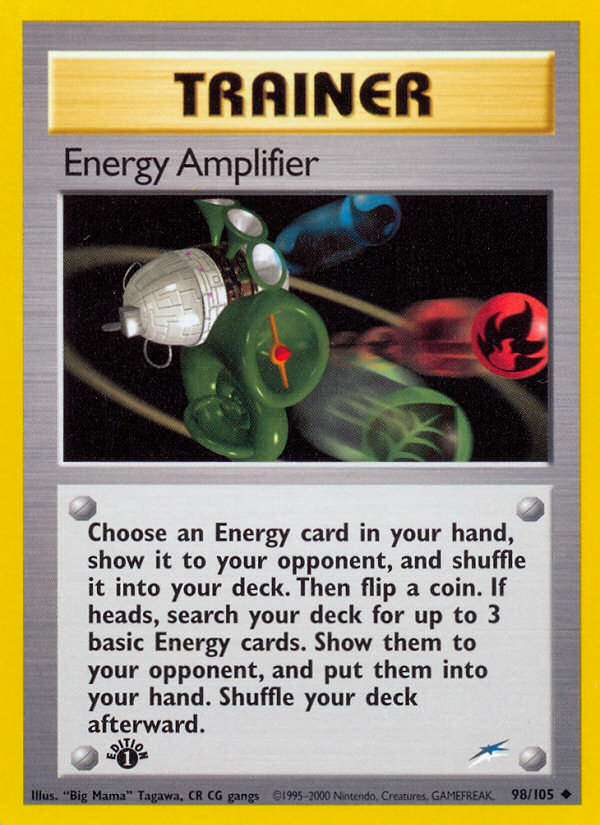 Energy Amplifier (98/105) [Neo Destiny 1st Edition] Pokémon