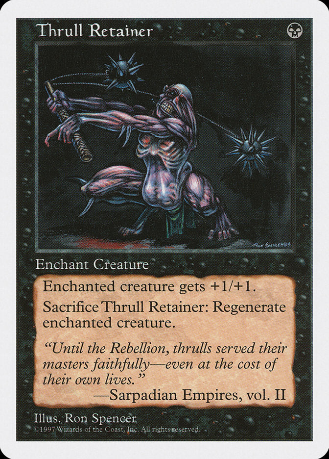 Thrull Retainer [Fifth Edition] Magic: The Gathering