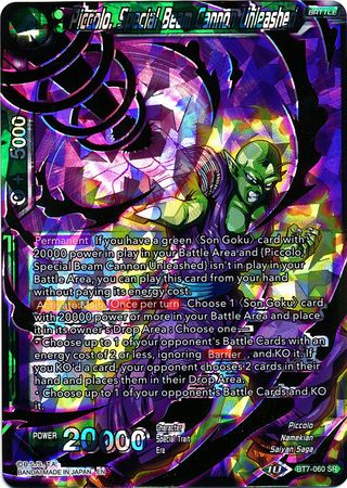 Piccolo, Special Beam Cannon Unleashed (BT7-060) [Assault of the Saiyans] Dragon Ball Super