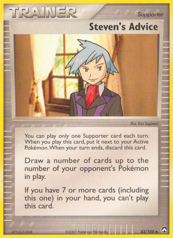 Steven's Advice (83/108) [EX: Power Keepers] Pokémon