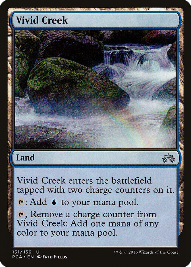 Vivid Creek [Planechase Anthology] Magic: The Gathering