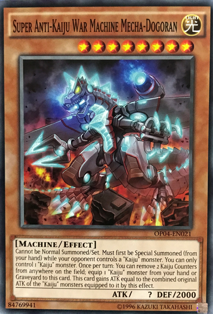 Super Anti-Kaiju War Machine Mecha-Dogoran [OP04-EN021] Common Yu-Gi-Oh!