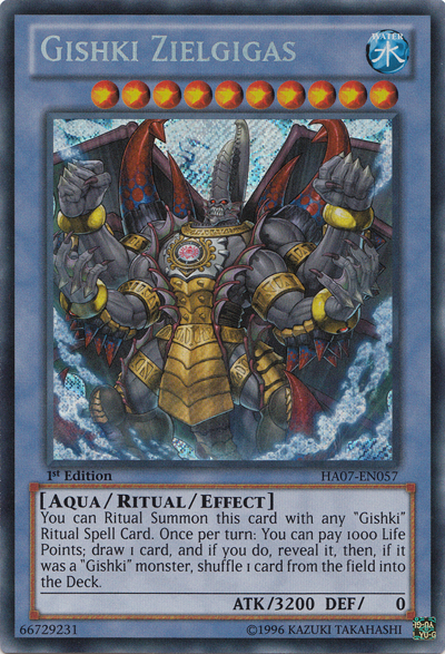 Gishki Zielgigas [HA07-EN057] Secret Rare Yu-Gi-Oh!