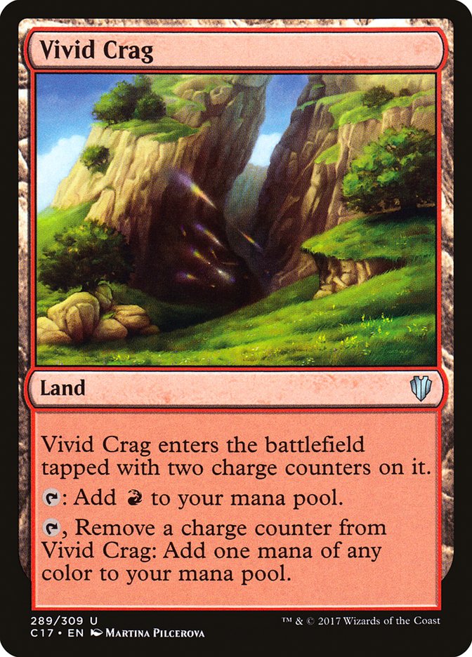 Vivid Crag [Commander 2017] Magic: The Gathering