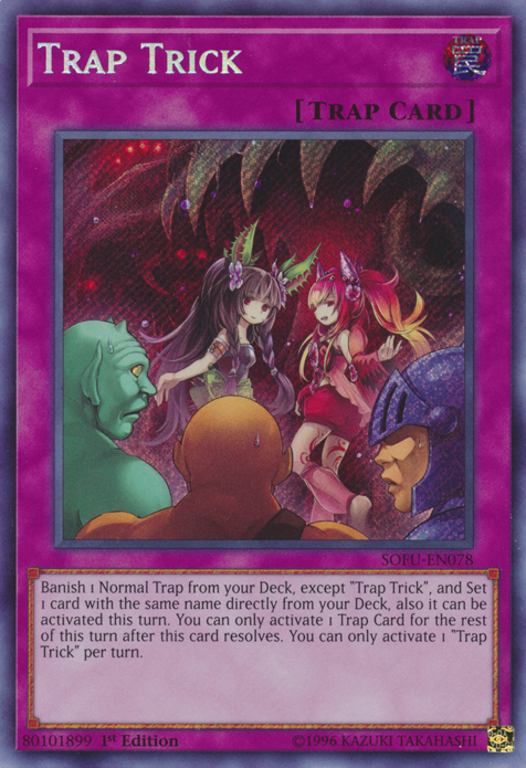 Trap Trick [SOFU-EN078] Secret Rare Yu-Gi-Oh!