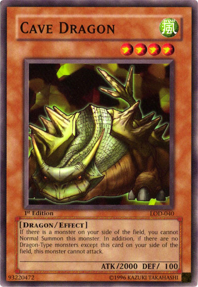 Cave Dragon [LOD-040] Common Yu-Gi-Oh!